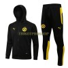 BVB Borussia Dortmund Hooded Trainingsjacke 2022-23 Schwarze Für Herren